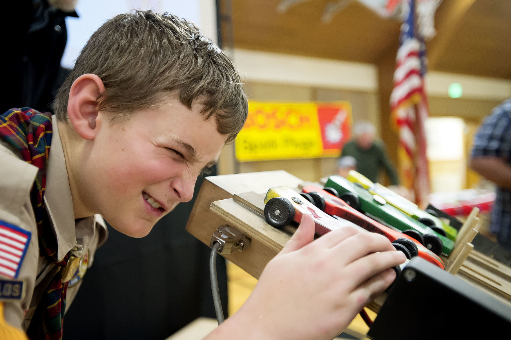 Scouts of America's Pinewood Derby